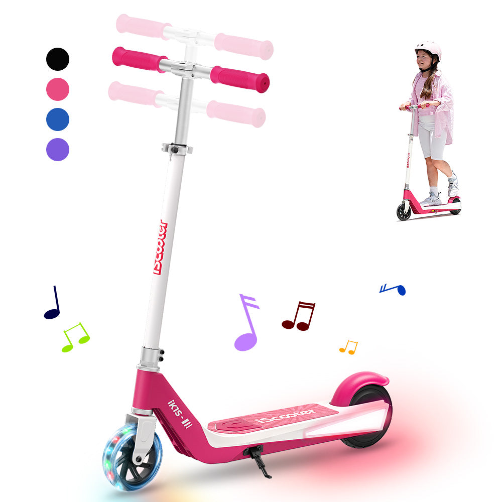 iScooter iK1S Kinder E-Scooter mit höhenverstellbarem Lenker